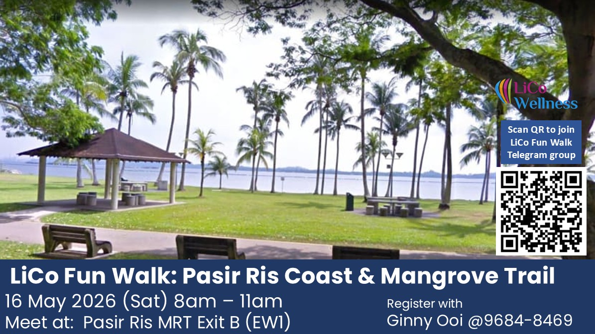 16 May 2026 (Sat) 8am at Pasir Ris MRT